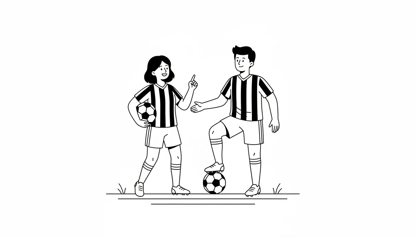 Vocabulario de fútbol en inglés