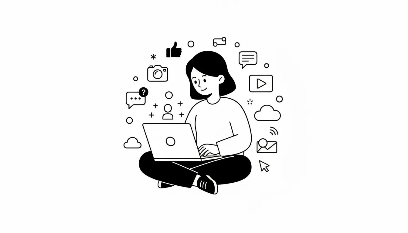 Vocabulario de redes sociales e internet en inglés